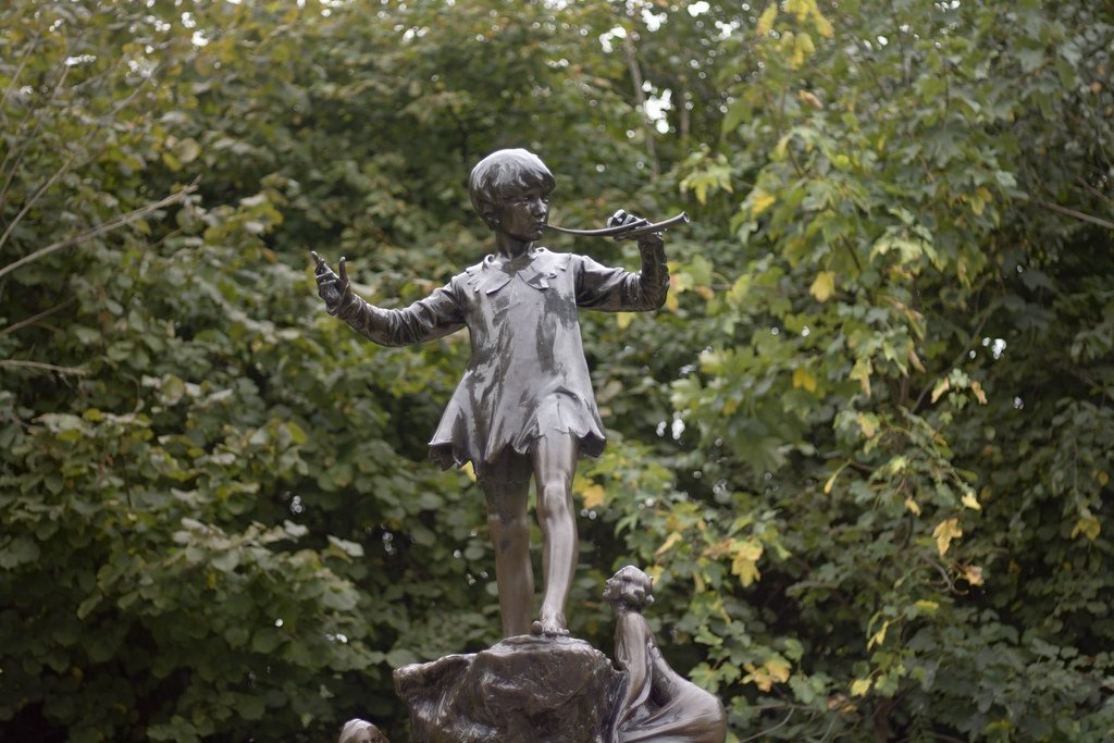 estatua-de-peter-pan Síndrome de Peter Pan