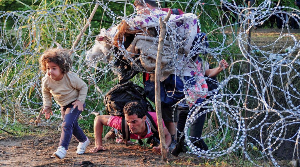 O drama dos refugiados em busca de uma vida digna