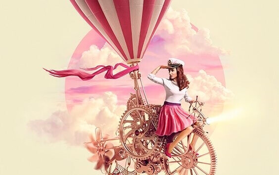 menina-em-uma-bicicleta-e-balao Mulher que se inspira nos hábitos das pessoas bem-sucedidas