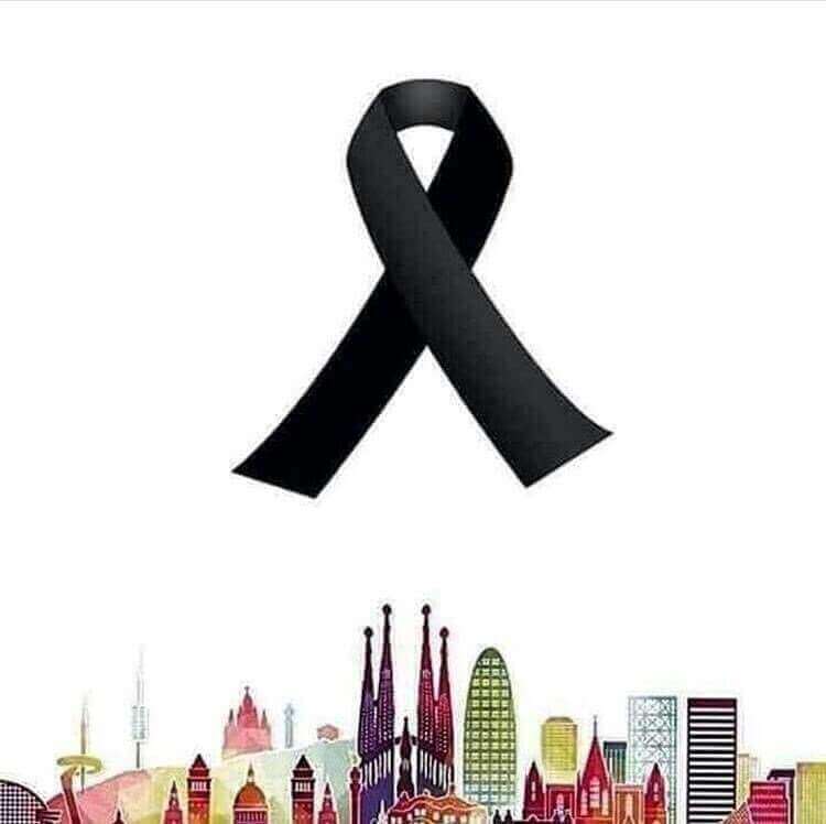 Luto por terrorismo em Barcelona