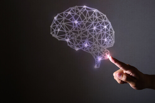 Pontos de luz no cérebro