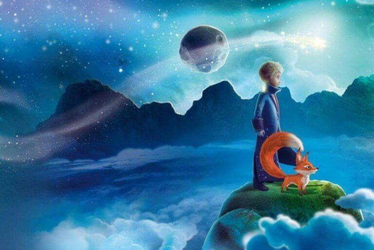 O pequeno príncipe e a raposa