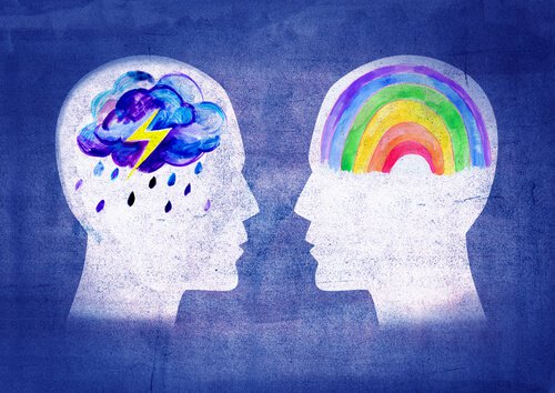 perfil-de-duas-pessoas Ecpatia e empatia