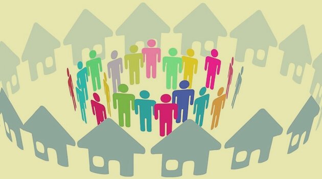 Vida em comunidade com vizinhos difíceis