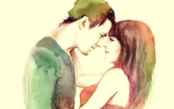 Casal se olhando nos olhos