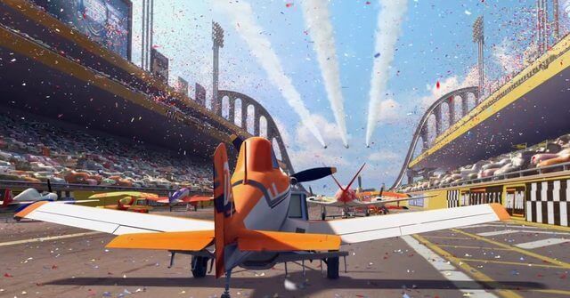 Cena do filme 'Aviões'