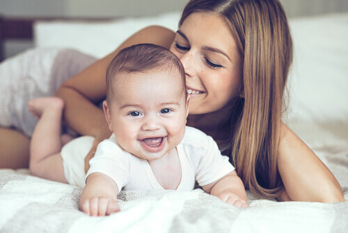 Mãe com seu filho