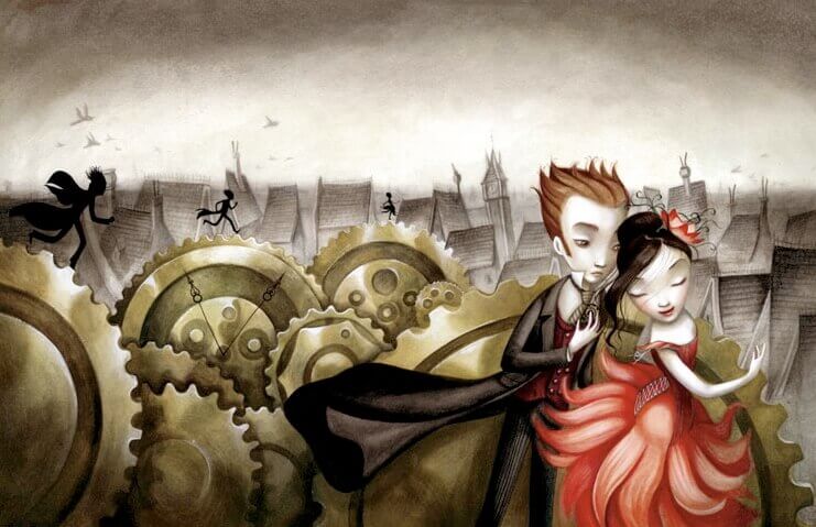 Homem e mulher contra o tempo