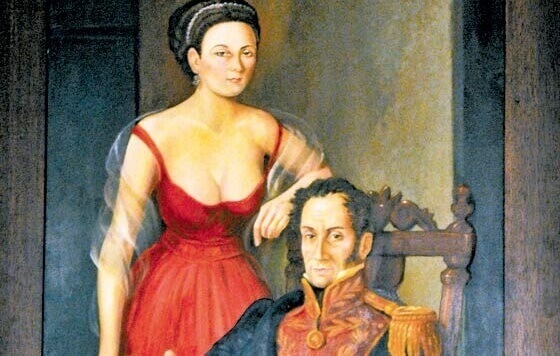 Manuelita e Bolívar
