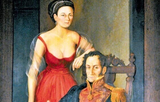 Manuelita e Bolívar