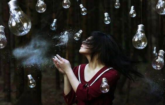 Chuva de lâmpadas