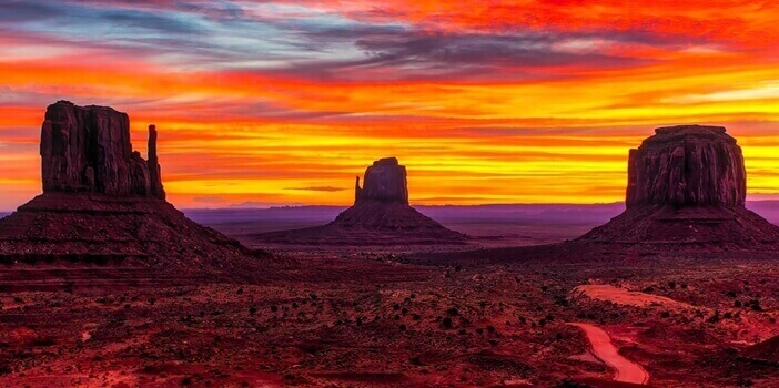 Paisagem de deserto