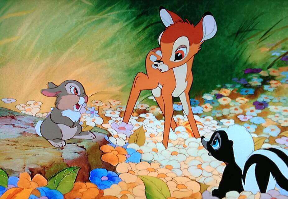 Cena do filme 'Bambi'