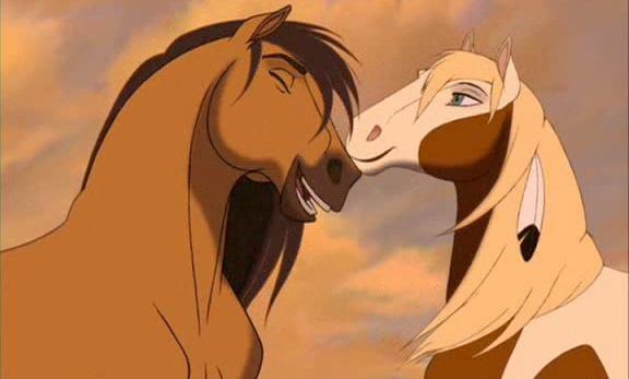 Cena do filme Spirit