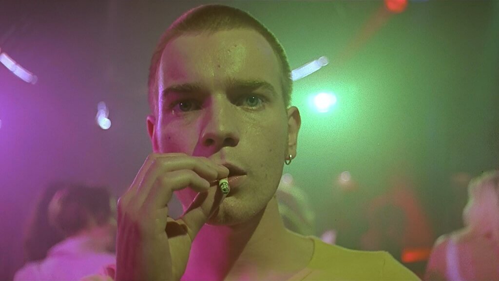 Cena do filme 'Trainspotting'