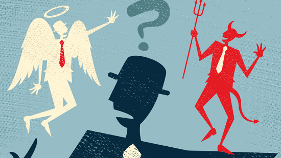 O conflito entre o bem e o mal