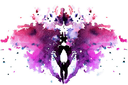 Imagem dupla abstrata