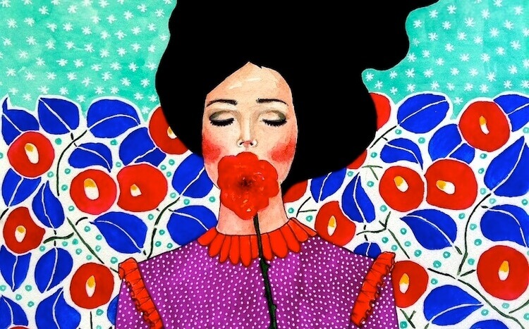 mulher-com-flores Existem pessoas mentirosas e pessoas comprometidas