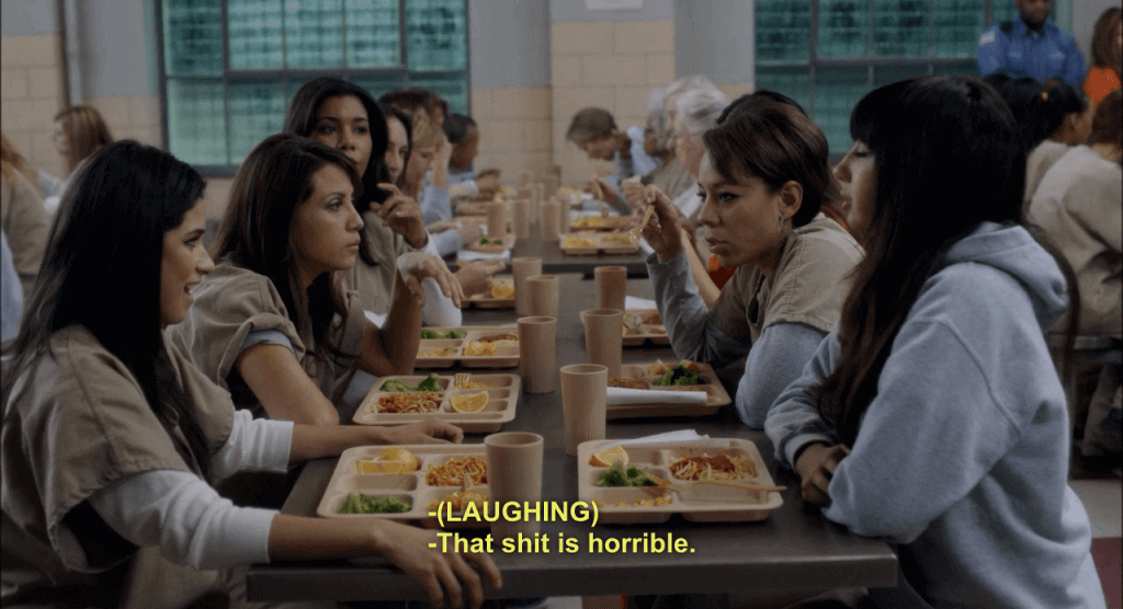 Cena de 'Orange is the New Black'
