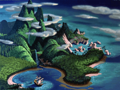 Terra do Nunca de Peter Pan