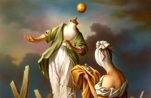 Manequim sem cabeça