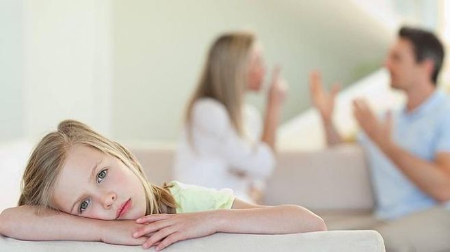 Os filhos são afetados pelas discussões dos pais