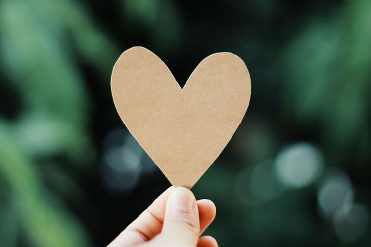 Coração de papel