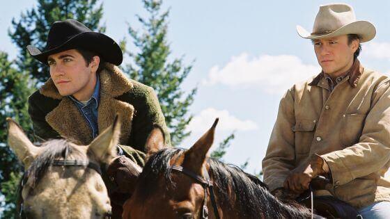 Cena do filme 'Brokeback Mountain'