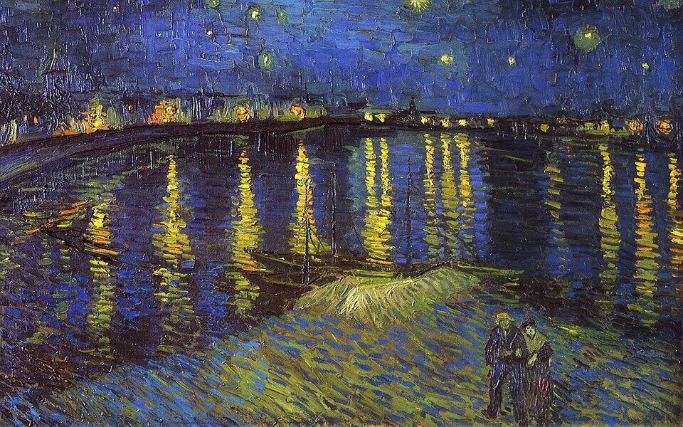 A noite estrelada, de Vincent Van Gogh
