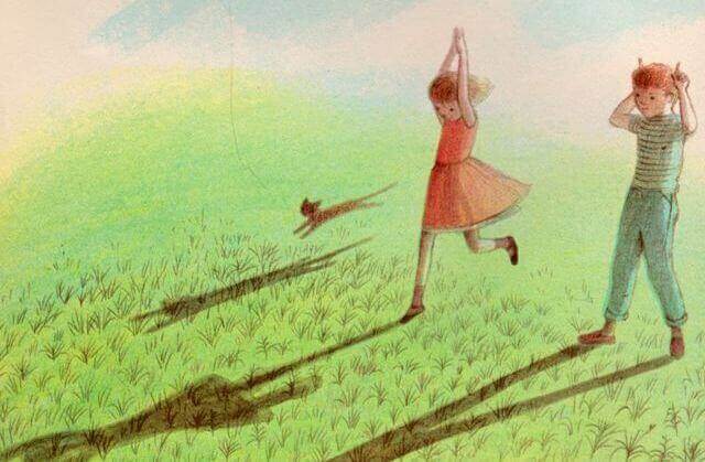 Crianças imitando animais