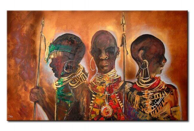 Caçadores africanos