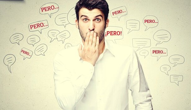 Homem medindo suas palavras