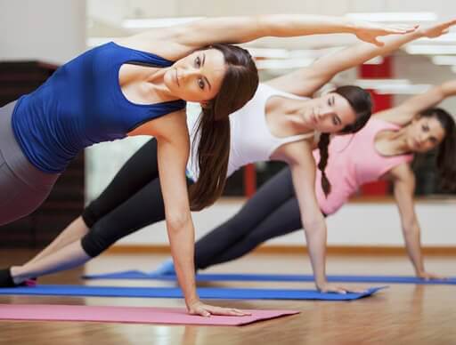 Pilates na academia