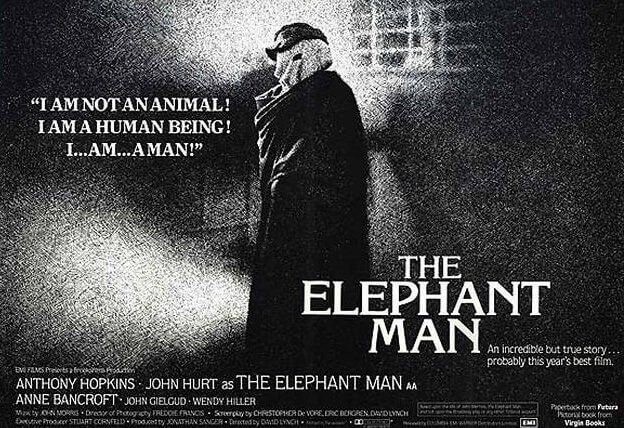 Pôster do filme 'O Homem Elefante'