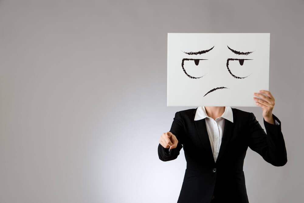 Pessoa sentindo tristeza