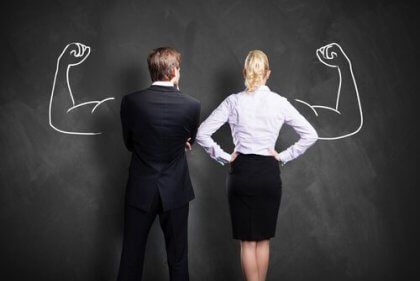 Homens e mulheres fortes