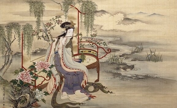 ilustração-oriental Fábula japonesa