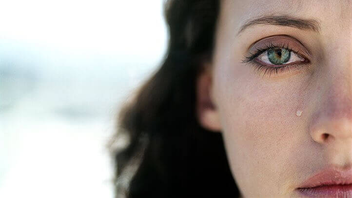 mulher-chorando Depressão reativa: quando os acontecimentos externos nos atingem