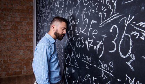 Professor exausto