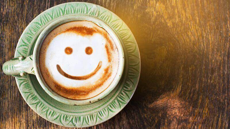 Café com um sorriso