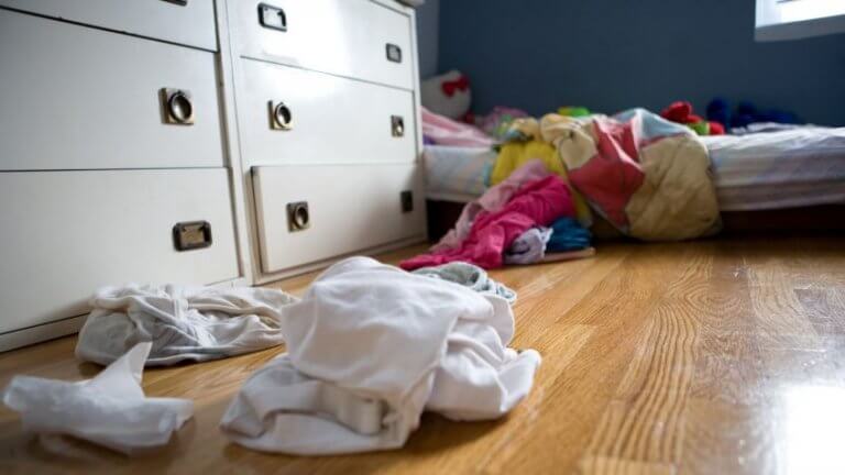 Quarto bagunçado