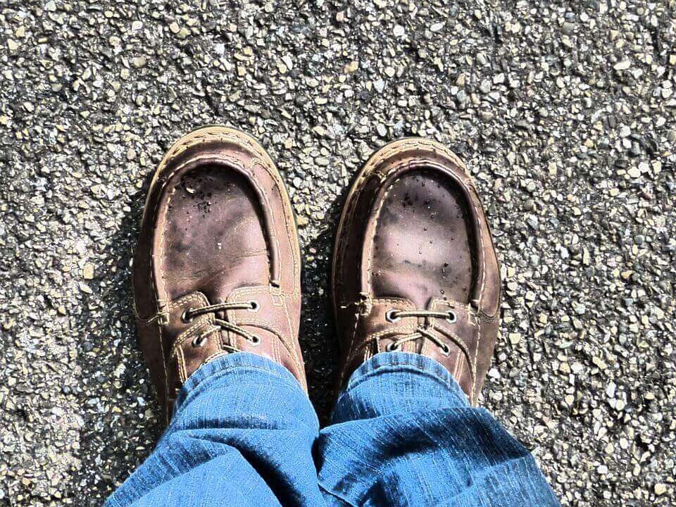 Sapatos gastos