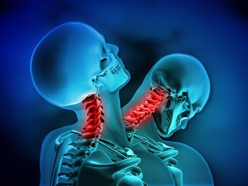 Chicote cervical em acidente
