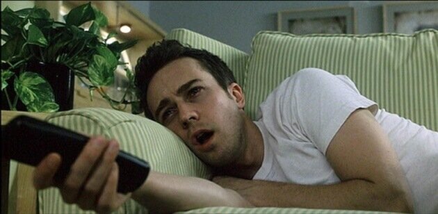 Cena do filme 'Clube da Luta'