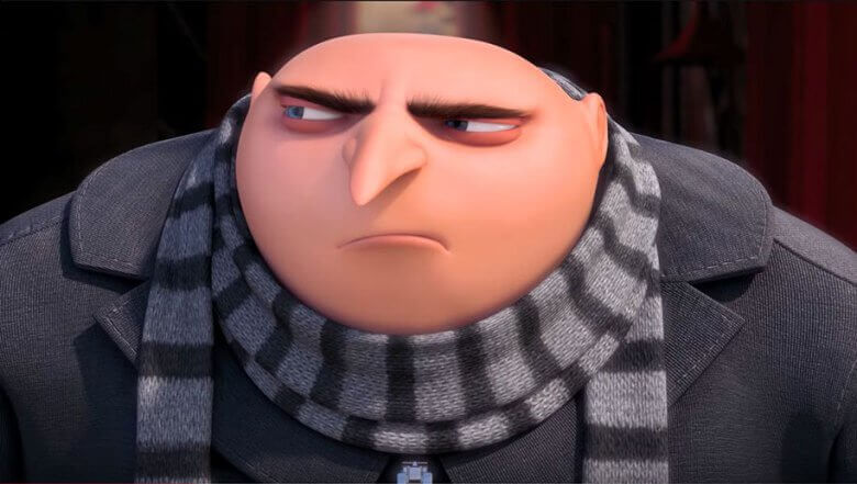 Gru, vilão de 'Meu Malvado Favorito'