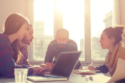 Trabalho em equipe em empresa