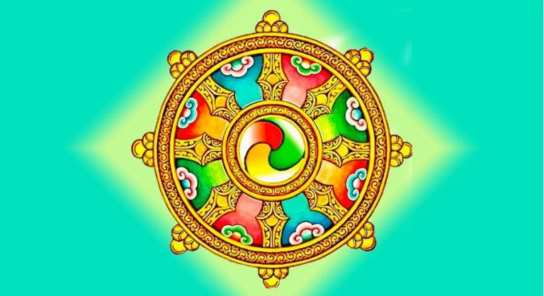 Mandala com características do Dharma