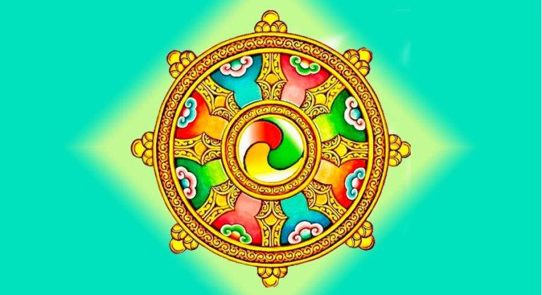 Mandala com características do Dharma