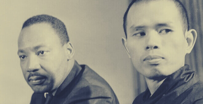 Thich Nhat Hanh e Martin Luther King