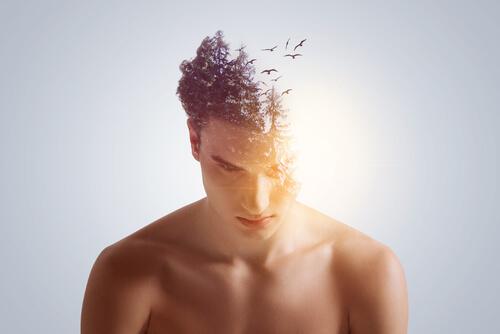 Jovem pensando em seus erros